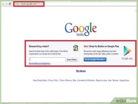 Image titled Search eBooks on Google Step 1