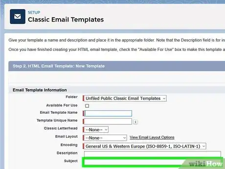 Image titled Create an Email Template in Salesforce Step 14