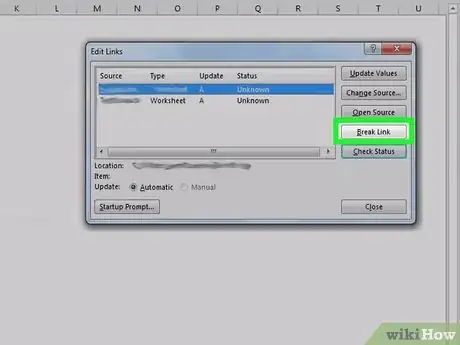 Image titled Break Links in Excel Step 5