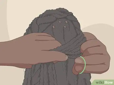 Image titled Do a French Braid with Box Braids Step 11