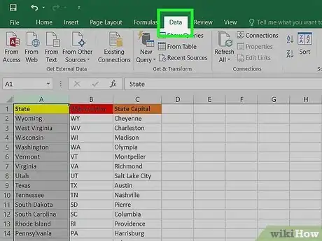 Image titled Sort Microsoft Excel Columns Alphabetically Step 4