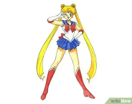 Image titled Draw Sailor Moon Step 6