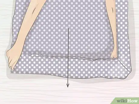 Image titled Fold a Fitted Sheet Step 5