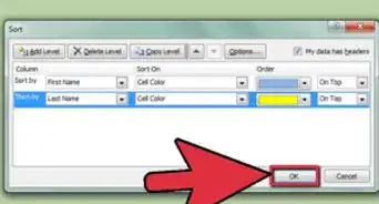 Sort a List in Microsoft Excel