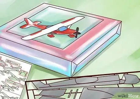 Image titled Build a Plastic Model Airplane from a Kit Step 5