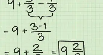 Subtract Fractions from Whole Numbers