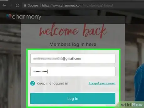 Image titled Delete an eHarmony Account Step 1