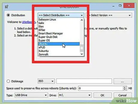 Image titled Make a Bootable Ubuntu with USB Drive Using UNetbootin Step 1