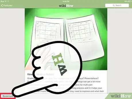 Image titled Use the wikiHow iPhone and iPad Application Step 9