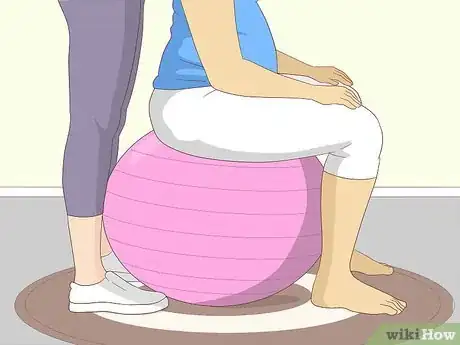 Image titled Use a Gym Ball During Pregnancy and After Childbirth Step 5