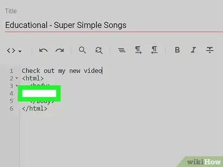 Image titled Embed a YouTube Video Step 10
