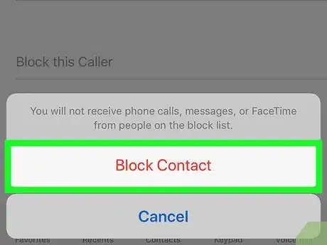 Image titled Block Spam Calls on iPhone Step 5