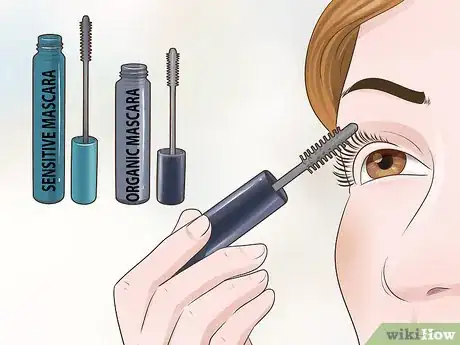 Image titled Wear Mascara for Sensitive Eyes Step 1