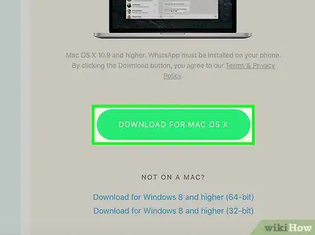 Image titled Install WhatsApp on PC or Mac Step 2