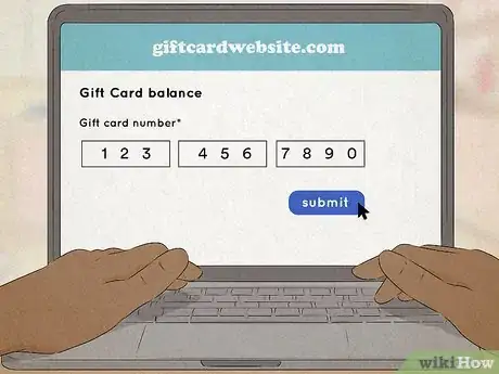 Image titled Check the Balance on a Gift Card Step 3