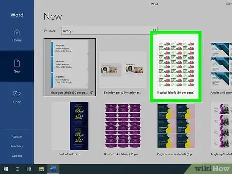 Image titled Print Avery Labels in Microsoft Word on PC or Mac Step 16