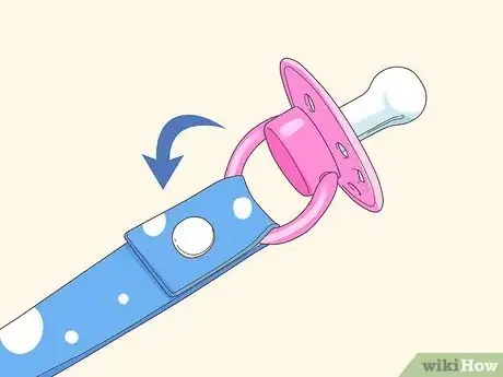 Image titled Use a Pacifier Clip Step 3