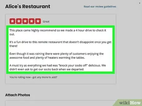 Image titled Edit or Remove a Posted Review on Yelp Step 10