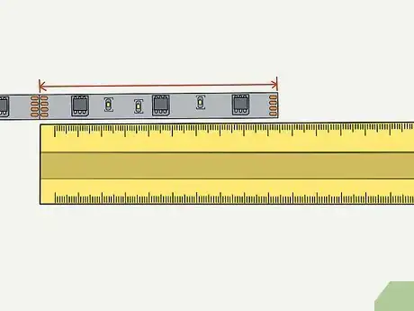 Image titled Cut Led Strip Lights Step 1