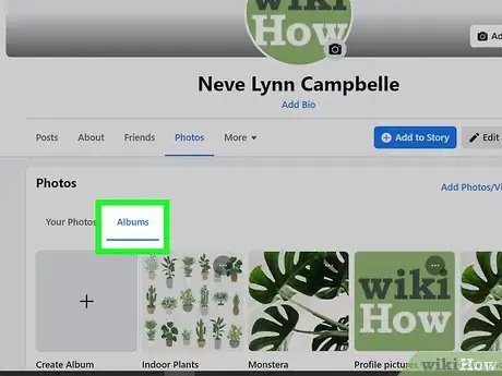 Image titled Share an Album on Facebook Step 4