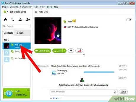 Image titled Transfer a File With Skype Step 1