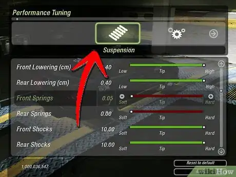 Image titled Set Best Drift Tuning in Need for Speed : Underground 2 Step 2