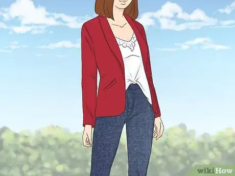 Image titled Wear a Red Blazer Step 1