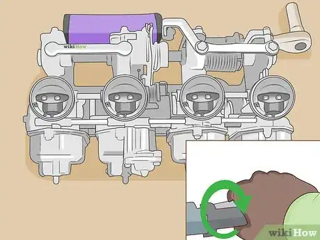 Image titled Synchronize Motorcycle Carburettors Step 7