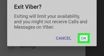 Log Out of Viber on Android