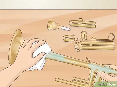 Image titled Clean a Trumpet Step 11