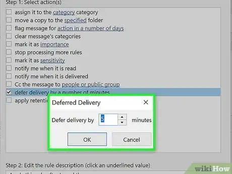 Image titled Send a Delayed Email in Outlook Step 16