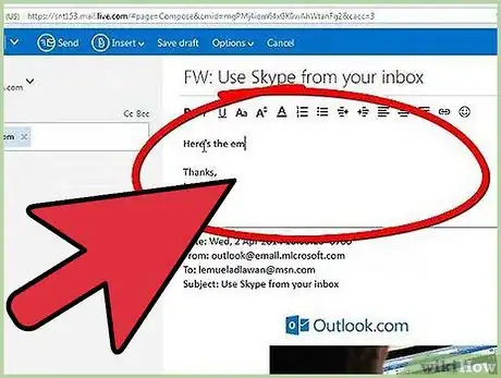 Image titled Forward an Email to Someone in Hotmail Step 6