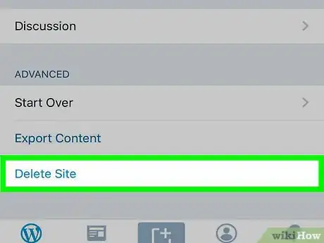 Image titled Delete a WordPress.Com Blog Step 5