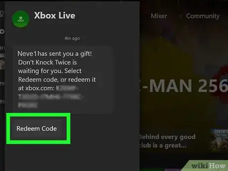 Image titled Receive a Gift on Xbox One Step 4