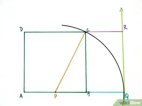 Image titled Construct a Golden Rectangle Step 7