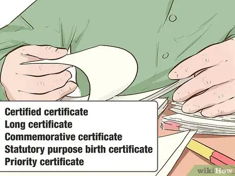 Image titled Get a Copy of a Birth Certificate in the UK Step 12