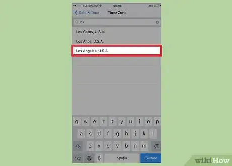 Image titled Change Your Time Zone on an iPhone Step 7