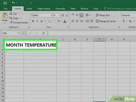 Image titled Make a Bar Graph in Excel Step 2