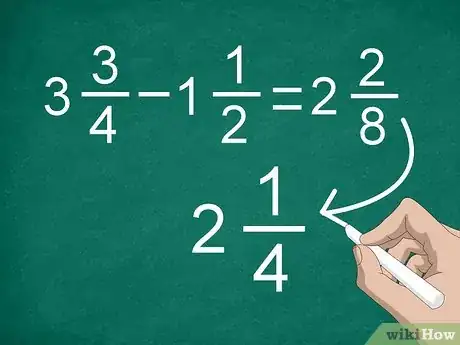 Image titled Subtract Mixed Numbers Step 12