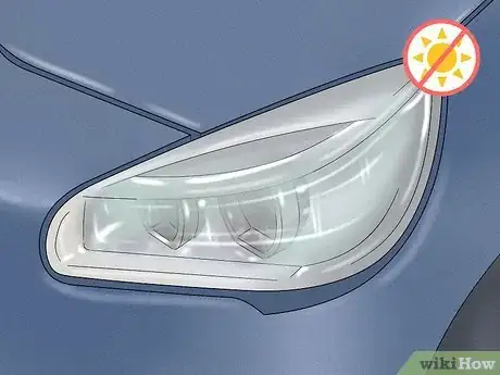 Image titled Repair Oxidized Cloudy Headlights with a Headlight Cleaner Step 4