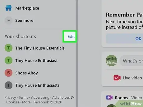Image titled Edit Your Facebook Shortcuts Step 12