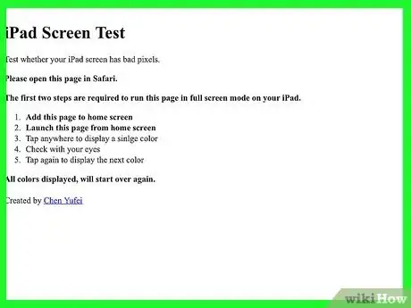 Image titled Test an iPad Display Step 3