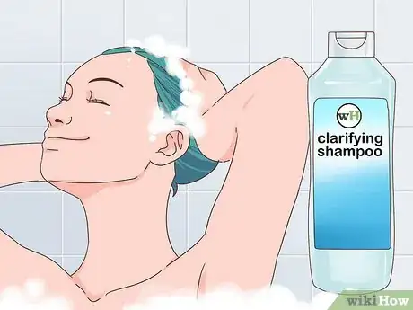 Image titled Remove Blue or Green Hair Dye from Hair Without Bleaching Step 5