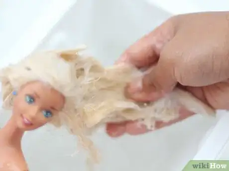 Image titled Take Care of an Old Barbie Doll's Hair Step 4