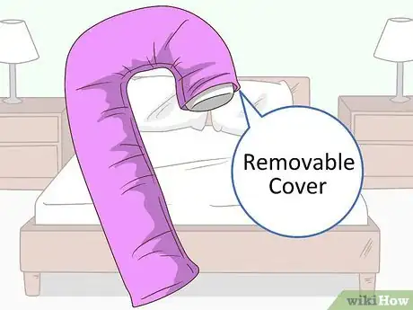 Image titled Use a Pregnancy Pillow Step 14