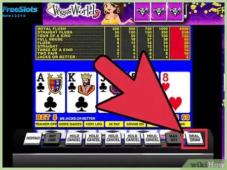 Image titled Play Video Poker Step 5