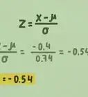Calculate Z Scores