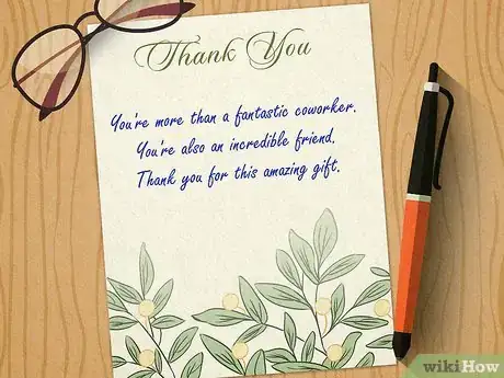 Image titled Write a Thank You Letter for Retirement Gifts Step 8