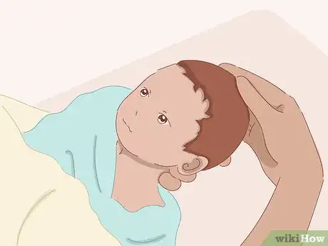 Image titled Wash Newborn Hair Step 5