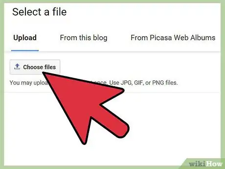 Image titled Add Pictures in Blogspot Step 5